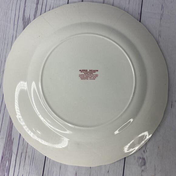 Alfred Meakin Staffordshire England 1973 Zodiac Calendar Plate 9 Inch - Picture 8 of 12